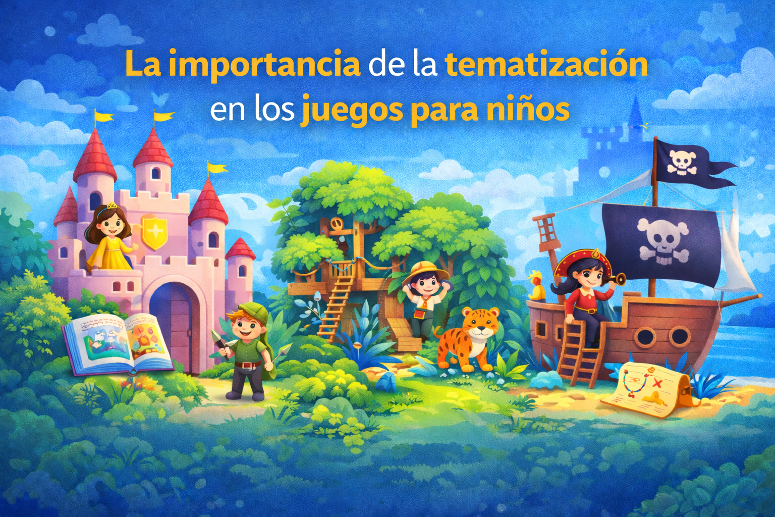 tematizacion de parques para niños