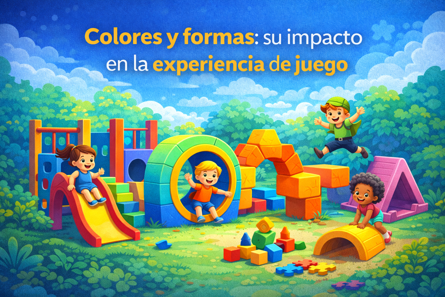 colores y formas: experiencia de juego