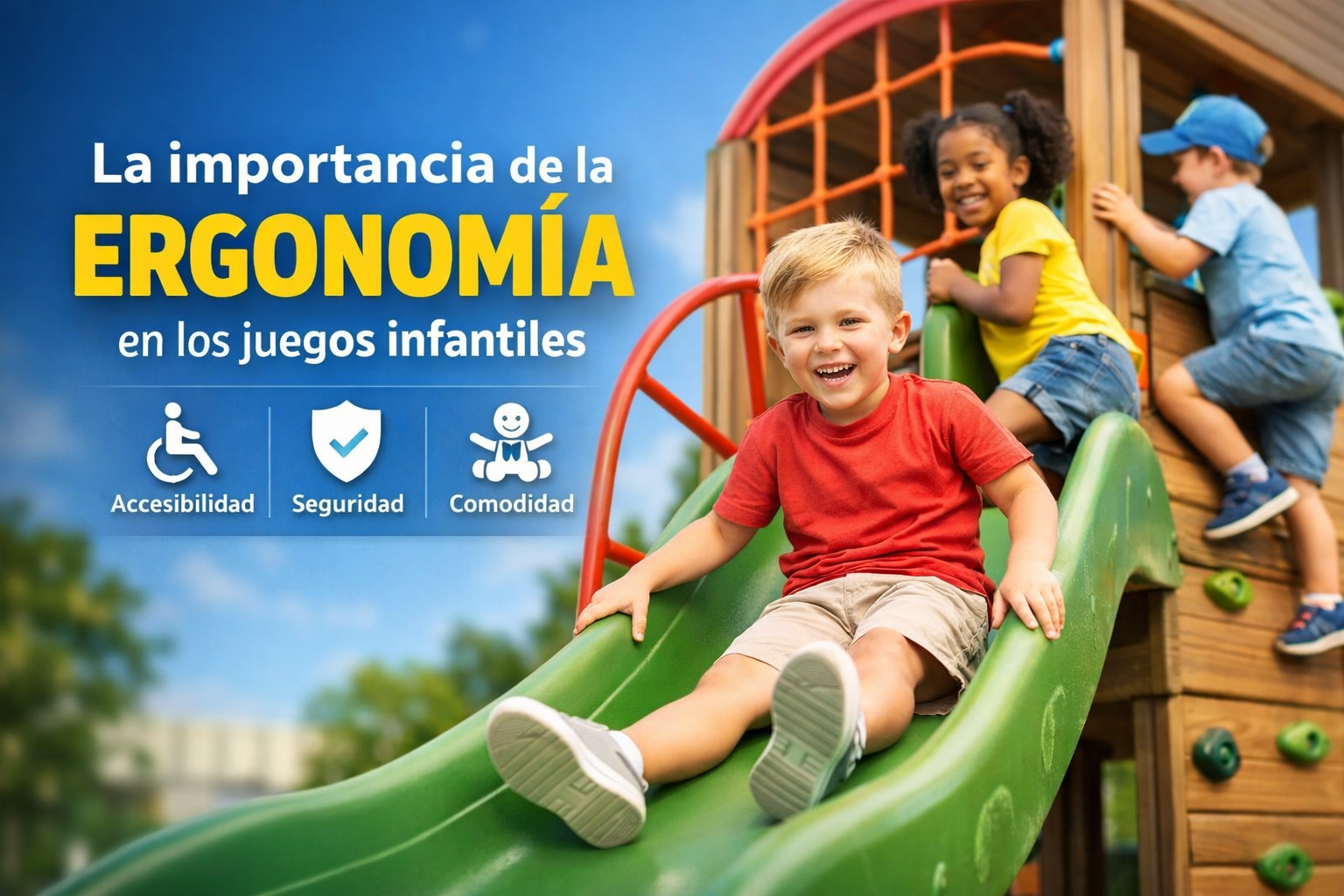 la importancia de la ergonomia en juegos infantiles